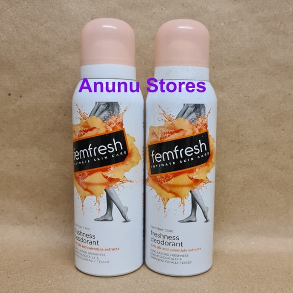 Femfresh Deodorant Spray - 2 x 125ml